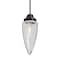Besa Lighting Sulu Cord Pendant, Clear Bubble, Black Finish, 1x60W Incandescent 1JT-SULUCL-BK - alternate 1